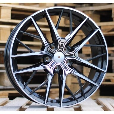 R17x7.5 5X120 ET 40 72.6 H5080 (A5593) Black Polished (MB) For BMW (P) R17x7.5 5X120 ET 40 72.6 H5080 (A5593) Black Polished (MB) For BMW (P)