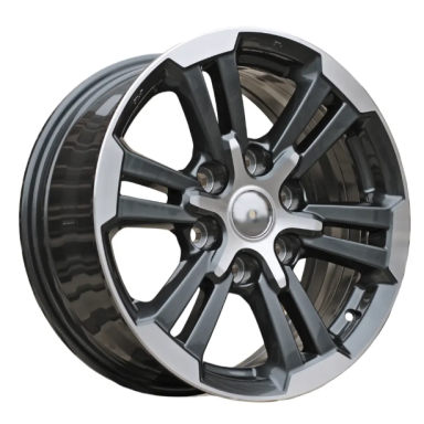 R17x7.5 6X139.7 ET 38 67.1 B1649 Grey Polished (MG) For 4X4 (K3) R17x7.5 6X139.7 ET 38 67.1 B1649 Grey Polished (MG) For 4X4 (K3)