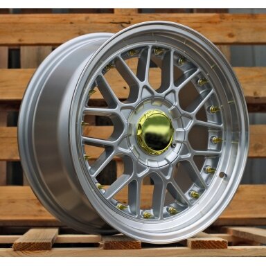 R17x8 10X112/120 ET 30 74.1 HX025 (LU1880) Silver+Polished Lip (SP) For HAXER (P1) R17x8 10X112/120 ET 30 74.1 HX025 (LU1880) Silver+Polished Lip (SP) For HAXER (P1)