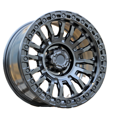 R17x8.5 5X127 ET M6 78.1 FBX462 Black Half Matt (BLHM) For 4X4 R17x8.5 5X127 ET M6 78.1 FBX462 Black Half Matt (BLHM) For 4X4