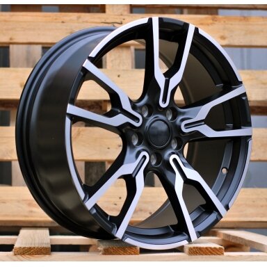 R18x7.5 5X112 ET 45 66.6 I5662 Black Polished Half Matt (MBHM) For BMW (K7) (X1/X2) R18x7.5 5X112 ET 45 66.6 I5662 Black Polished Half Matt (MBHM) For BMW (K7) (X1/X2)