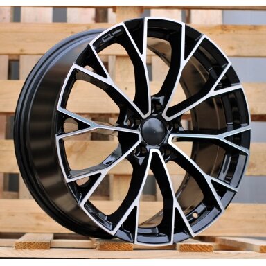 R18x7.5 5X112 ET 51 57.1 3S1279 Black Polished (MB) For VW (K2) (HYBRID FORGED New Model) R18x7.5 5X112 ET 51 57.1 3S1279 Black Polished (MB) For VW (K2) (HYBRID FORGED New Model)