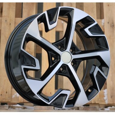 R18x7.5 5X114.3 ET 51 67.1 D1928 Black Polished (MB) For KIA (Z1+Z3) (NEW MODEL) R18x7.5 5X114.3 ET 51 67.1 D1928 Black Polished (MB) For KIA (Z1+Z3) (NEW MODEL)