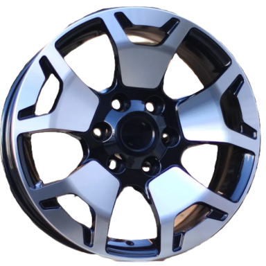 R18x7.5  6X139.7  ET  25  106  B1460  Black Polished (MB)  For TOYOT  (Z2)  (4x4)