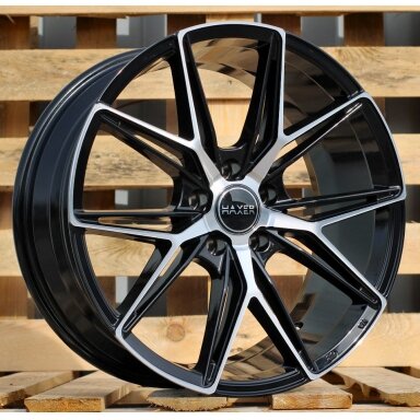 R18x8 5X110 ET 28 65.1 HX043 Black Polished (MB) For HAXER (K4) R18x8 5X110 ET 28 65.1 HX043 Black Polished (MB) For HAXER (K4)