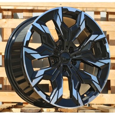 R18x8  5X112  ET  30  66.6  B1992  Black Polished (MB)  For BMW  (Z1)