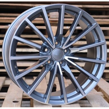 R18x8  5X112  ET  31  66.5  B5246  Grey Polished (MG)  For AUD  (K4)