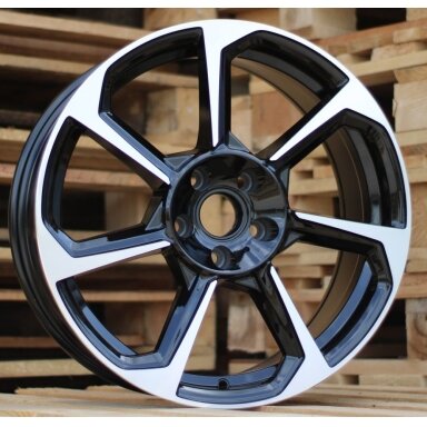 R18x8  5X112  ET  34  57.1  B5213  (A7052)  Black Polished (MB)  For AUD  (P)
