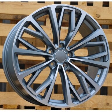 R18x8  5X112  ET  39  66.5  B1453  (FE186/BY1453)  Grey Polished (MG)  For AUD  (P1)