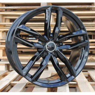 R18x8 5X112 ET 39 66.5 BK690 (BY1126) Black (BL) For AUD (Z3) R18x8 5X112 ET 39 66.5 BK690 (BY1126) Black (BL) For AUD (Z3)