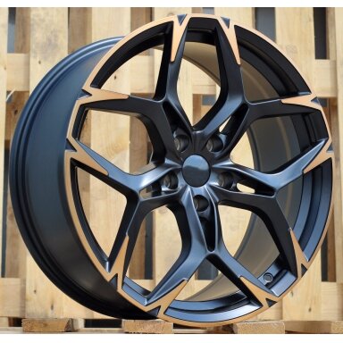 R18x8 5X112 ET 40 57.1 I5572 (FBX220) Black Polished Half Matt Cooper (MBHMC) For CUPRA (Z5+K8+P2) (HYBRID FORGED) R18x8 5X112 ET 40 57.1 I5572 (FBX220) Black Polished Half Matt Cooper (MBHMC) For CUPRA (Z5+K8+P2) (HYBRID FORGED)