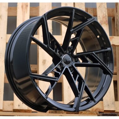 R18x8 5X112 ET 40 66.5 I5611 Black (BL) For AUD (K7) (New ABT Style) R18x8 5X112 ET 40 66.5 I5611 Black (BL) For AUD (K7) (New ABT Style)