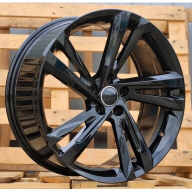 R18x8  5X112  ET  41  57.1  A5891  Black (BL)  For VW  (P)