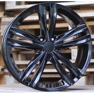 R18x8  5X112  ET  41  57.1  B5293  Black (BL)  For VW  (Z4)