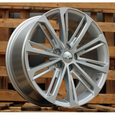 R18x8 5X112 ET 44 57.1 LU980 Silver Shining (SS) For VW (R) R18x8 5X112 ET 44 57.1 LU980 Silver Shining (SS) For VW (R)