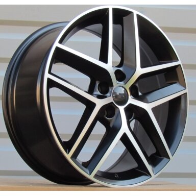 R18x8  5X112  ET  45  57.1  B1426  Black Polished (MB)  For SEAT  (P1+P)