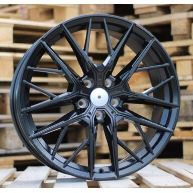 R18x8 5X112 ET 50 66.6 H5080 Black Half Matt (BLHM) For BMW (P1) (BMW 1(F40)/ 2(F44)) R18x8 5X112 ET 50 66.6 H5080 Black Half Matt (BLHM) For BMW (P1) (BMW 1(F40)/ 2(F44))