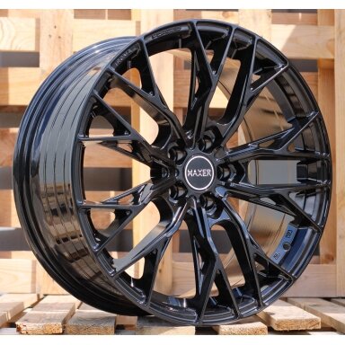 R18x8  5X114.3  ET  40  73.1  HX042  (A5871)  Black (BL)  For HAXER  (P)
