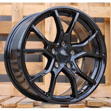 R18x8  5X114.3  ET  45  64.1  B1418  Black (BL)  For HOND  (Z3)
