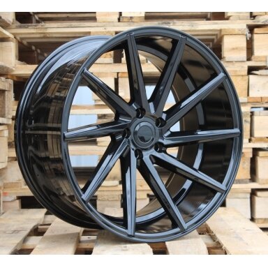 R18x9  5X112  ET  35  66.6  B1059  Black (BL)  For RACIN  (Z2)  (RIGHT SIDE (Style Vossen))