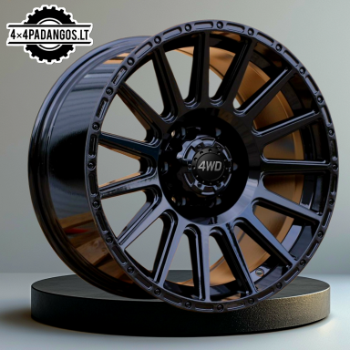 R18x9 6X139.7 ET 12 106.1 FBX026 Black (BL) For 4X4 (P2) HYBRID FORGED (small painting defect)) R18x9 6X139.7 ET 12 106.1 FBX026 Black (BL) For 4X4 (P2) HYBRID FORGED (small painting defect))