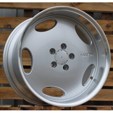 R18x9.5  5X112  ET  35  66.6  B1563  Silver+Polished Lip (SP)  For MER  (Z2+P2+Z1+Z4)  (MONOBLOCK Style Rear+Front)