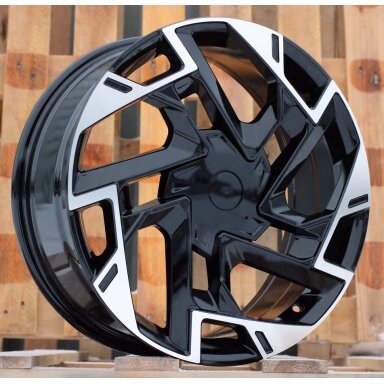 R19x7.5  5X114.3  ET  51  67.1  B1927  Black Polished (MB)  For KIA  (Z1)  (NEW Model SPORTAGE)