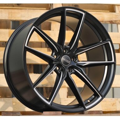 R19x8 5X108 ET 42 63.3 HX045 Black Half Matt (BLHM) For HAXER (Z2+Z1) (Milling) R19x8 5X108 ET 42 63.3 HX045 Black Half Matt (BLHM) For HAXER (Z2+Z1) (Milling)