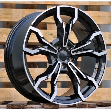 R19x8 5X112 ET 27 66.6 I5596 Black Polished (MB) For BMW (Z5+K8) (X3) R19x8 5X112 ET 27 66.6 I5596 Black Polished (MB) For BMW (Z5+K8) (X3)