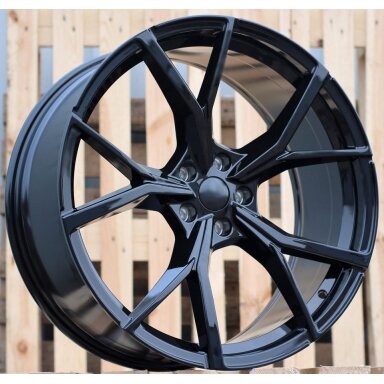 R19x8 5X112 ET 28 66.6 B5801 (FBX256) Black (BL) For VW (Z5) (HYBRID FORGED) R19x8 5X112 ET 28 66.6 B5801 (FBX256) Black (BL) For VW (Z5) (HYBRID FORGED)