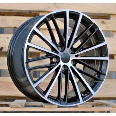 R19x8 5X112 ET 30 66.6 H3071F Black Polished (MB) For BMW (P1) (HYBRID FORGED Front+Rear) R19x8 5X112 ET 30 66.6 H3071F Black Polished (MB) For BMW (P1) (HYBRID FORGED Front+Rear)