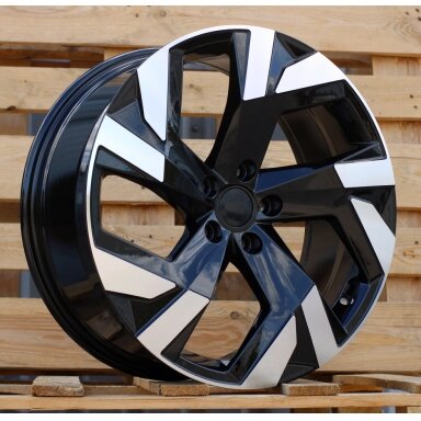 R19x8 5X112 ET 40 57.1 FBX230 Black Polished (MB) For SKODA (K8) (HYBRID FORGED) R19x8 5X112 ET 40 57.1 FBX230 Black Polished (MB) For SKODA (K8) (HYBRID FORGED)