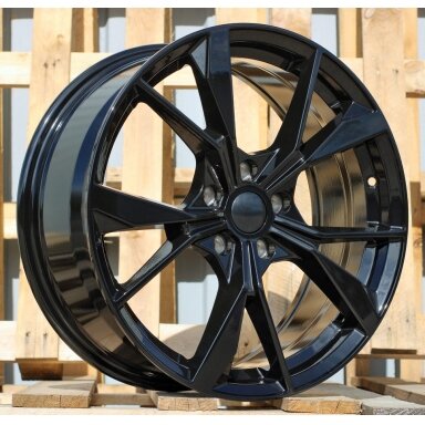 R19x8  5X112  ET  45  57.1  B5808  (IN5595)  Black (BL)  For VW  (P2)