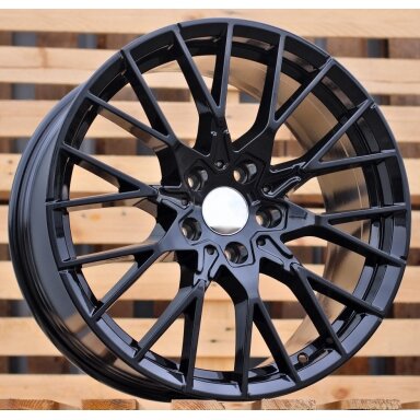 R19x8  5X120  ET  38  72.6  A5479  (BK5441)  Black (BL)  For BMW  (K4)  (Rear+Front)