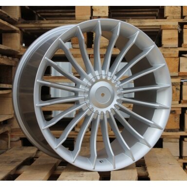 R19x8.5 10X112/120 ET 25 72.6 BK273 Silver (SI) For BMW (K4+P) (ALPINA Style Rear+Front) R19x8.5 10X112/120 ET 25 72.6 BK273 Silver (SI) For BMW (K4+P) (ALPINA Style Rear+Front)