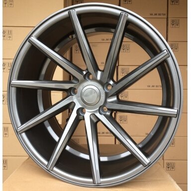R19x8.5  5X112  ET  35  66.5  B1059  Grey (GR)  For RACIN  (Z1)  (RIGHT SIDE (Style Vossen))
