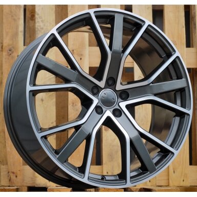 R19x8.5 5X112 ET 35 66.5 B5131 (FBX133) Grey Polished (MG) For AUD (Z5) (HYBRID FORGED) R19x8.5 5X112 ET 35 66.5 B5131 (FBX133) Grey Polished (MG) For AUD (Z5) (HYBRID FORGED)