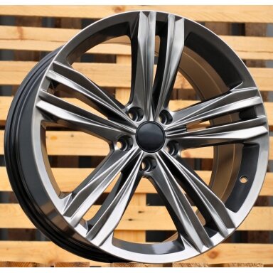 R19x8.5  5X112  ET  38  57.1  B5293  Hyper Black (HB)  For VW  (K2+P)