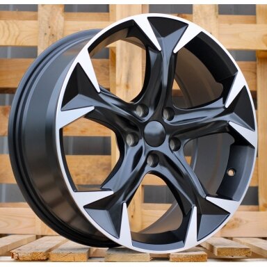 R19x8.5 5X112 ET 40 57.1 I5163 Black Polished Half Matt (MBHM) For CUPRA (Z5+P2) R19x8.5 5X112 ET 40 57.1 I5163 Black Polished Half Matt (MBHM) For CUPRA (Z5+P2)
