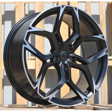 R19x8.5 5X112 ET 40 57.1 I5572 (FBX220) Black Polished Half Matt (MBHM) For CUPRA (Z5) (HYBRID FORGED) R19x8.5 5X112 ET 40 57.1 I5572 (FBX220) Black Polished Half Matt (MBHM) For CUPRA (Z5) (HYBRID FORGED)
