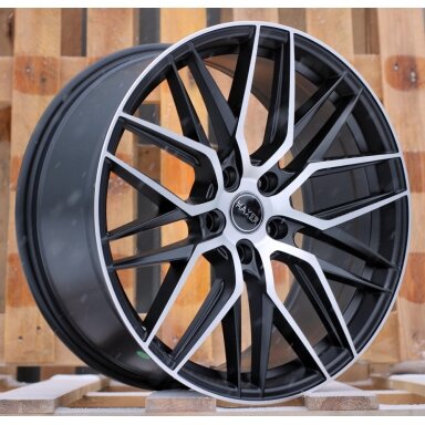 R19x8.5 5X114.3 ET 40 73.1 HX035 (B5902) Black Polished Half Matt (MBHM) For HAXER (P2+K4) R19x8.5 5X114.3 ET 40 73.1 HX035 (B5902) Black Polished Half Matt (MBHM) For HAXER (P2+K4)