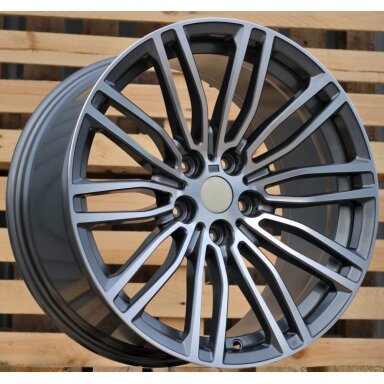 R19x8.5 5X120 ET 33 72.6 B1318 Grey Polished (MG) For BMW (Z3) (Front+Rear) R19x8.5 5X120 ET 33 72.6 B1318 Grey Polished (MG) For BMW (Z3) (Front+Rear)