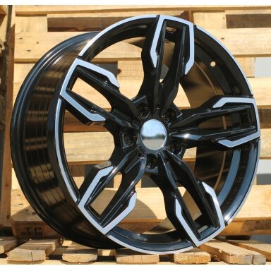 R19x8.5 5X120 ET 38 72.6 FE170 Black Polished (MB) For BMW (Z5) R19x8.5 5X120 ET 38 72.6 FE170 Black Polished (MB) For BMW (Z5)