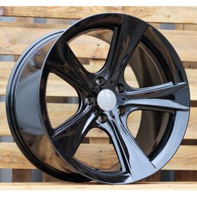 R19x9  5X120  ET  24  74.1  BK086  Black (BL)  For BMW  (P)  (Rear+Front)