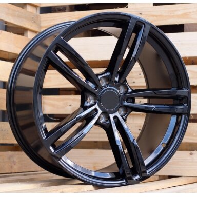 R19x9.5 5X120 ET 40 72.6 BK855 (BY1121) Black (BL) For BMW (Z2) (Rear+Front) R19x9.5 5X120 ET 40 72.6 BK855 (BY1121) Black (BL) For BMW (Z2) (Rear+Front)