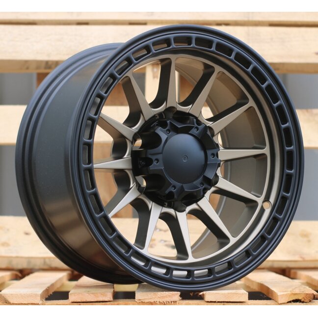 R15x8 6X139.7 ET M10 110.1 A1916 Bronze+Black (YB) For 4X4 (P) ((BLHMBR)) R15x8 6X139.7 ET M10 110.1 A1916 Bronze+Black (YB) For 4X4 (P) ((BLHMBR))
