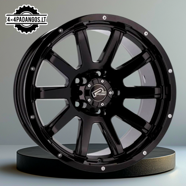 R17x9 5X139.7 ET 0 110.1 A1302 Black (BL) For 4X4 (R) R17x9 5X139.7 ET 0 110.1 A1302 Black (BL) For 4X4 (R)