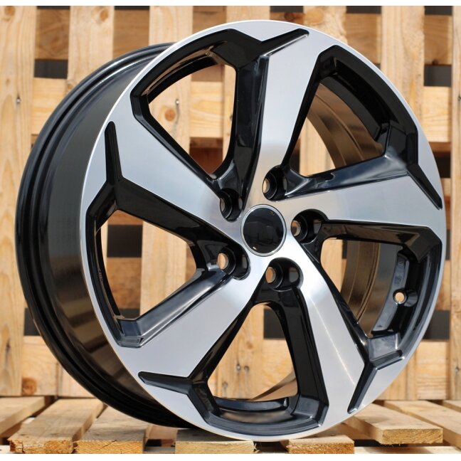 R18x7 5X114.3 ET 35 60.1 B1013 Black Polished (MB) For TOYOT (P) (Rav4) R18x7 5X114.3 ET 35 60.1 B1013 Black Polished (MB) For TOYOT (P) (Rav4)