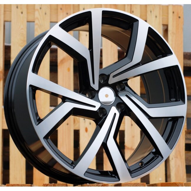 R18x7.5 5X112 ET 51 57.1 B1154 Black Polished (MB) For VW (P) R18x7.5 5X112 ET 51 57.1 B1154 Black Polished (MB) For VW (P)