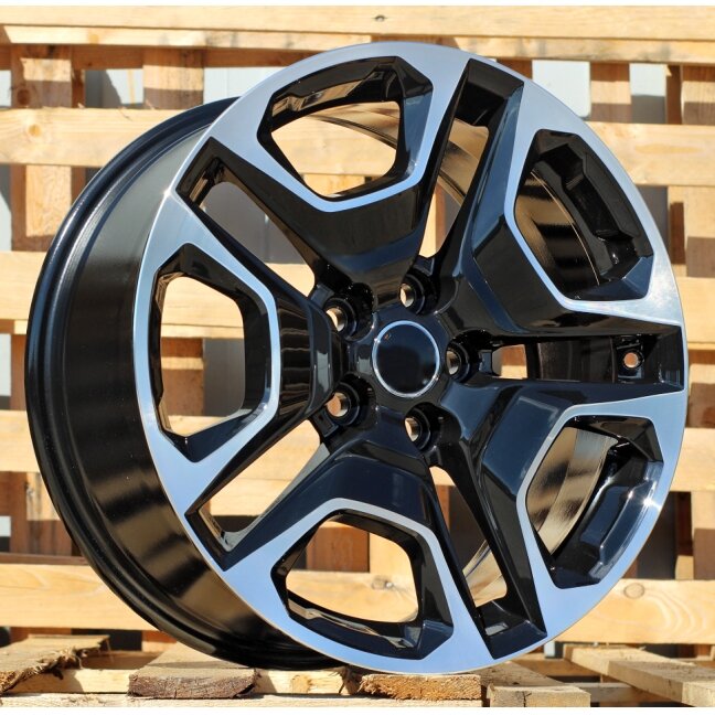 R18x8 5X114.3 ET 35 60.1 B1092 Black Polished (MB) For TOYOT (P) R18x8 5X114.3 ET 35 60.1 B1092 Black Polished (MB) For TOYOT (P)